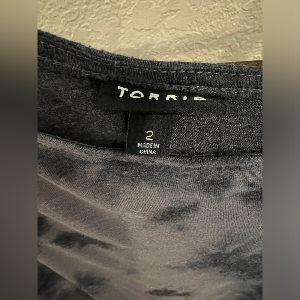 Torrid Tie-Dye Cold Shoulder Top - Picture 7 of 8